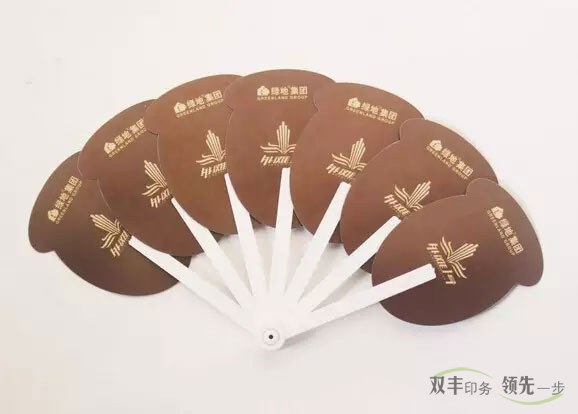 河南印刷厂：夏天最好的宣传品，广告扇